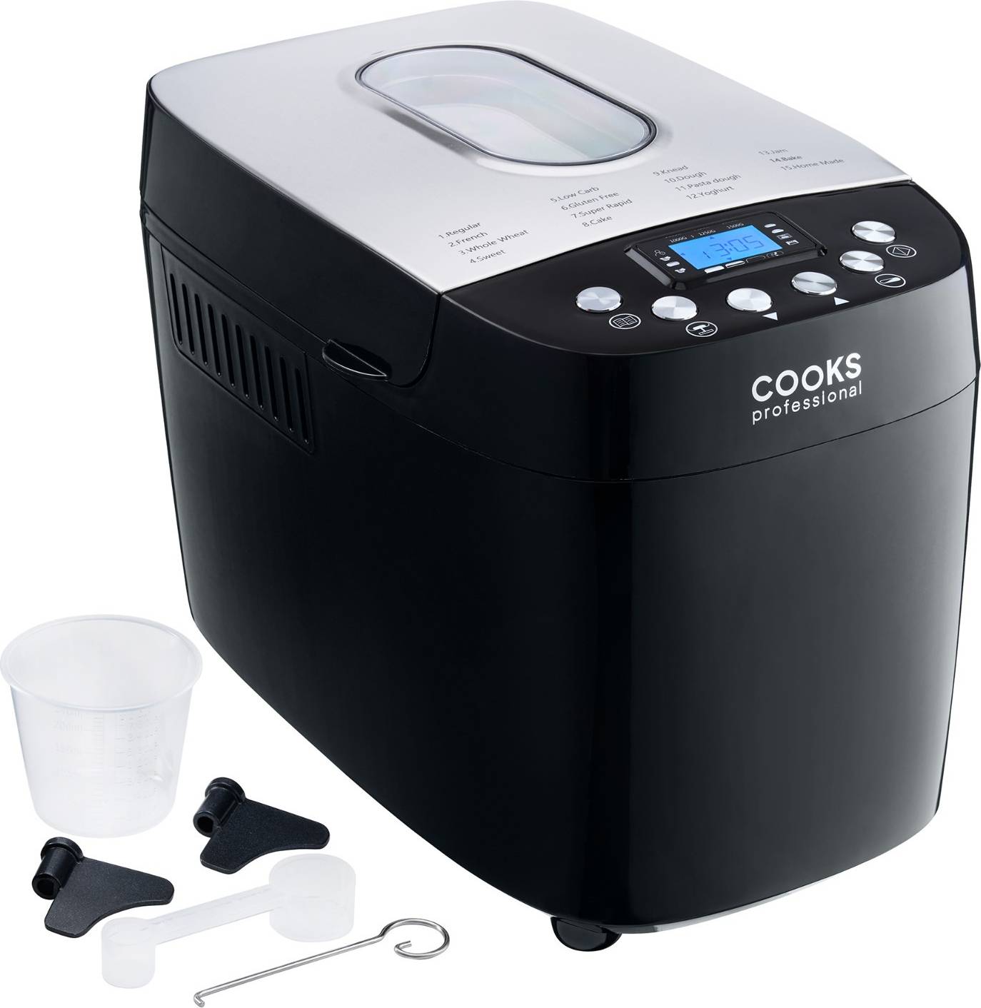 Cooks Professional Digital Bread Maker 15 Programmes
