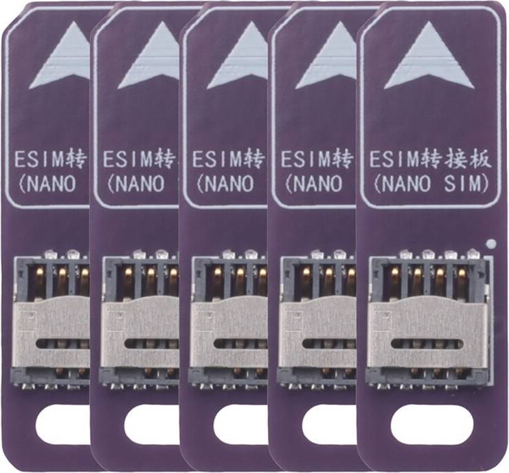 Esim 5pcs TPC ESIM Card Adapter Conversion Board