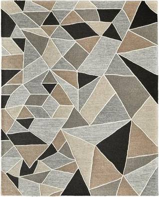 Wallace Hand Tufted Abstract Area Rug