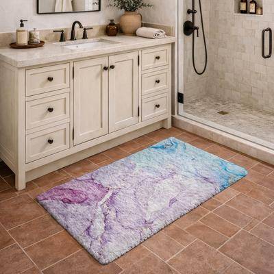 Premium Washable Super Soft Modern Abstract Dream Shag Rug