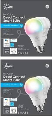 Smart light bulbs GE Lighting Cync Smart LED Bulbs Bluetooth