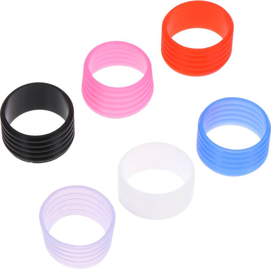 Ohphcall 12pcs Tennis Racket Grip Band