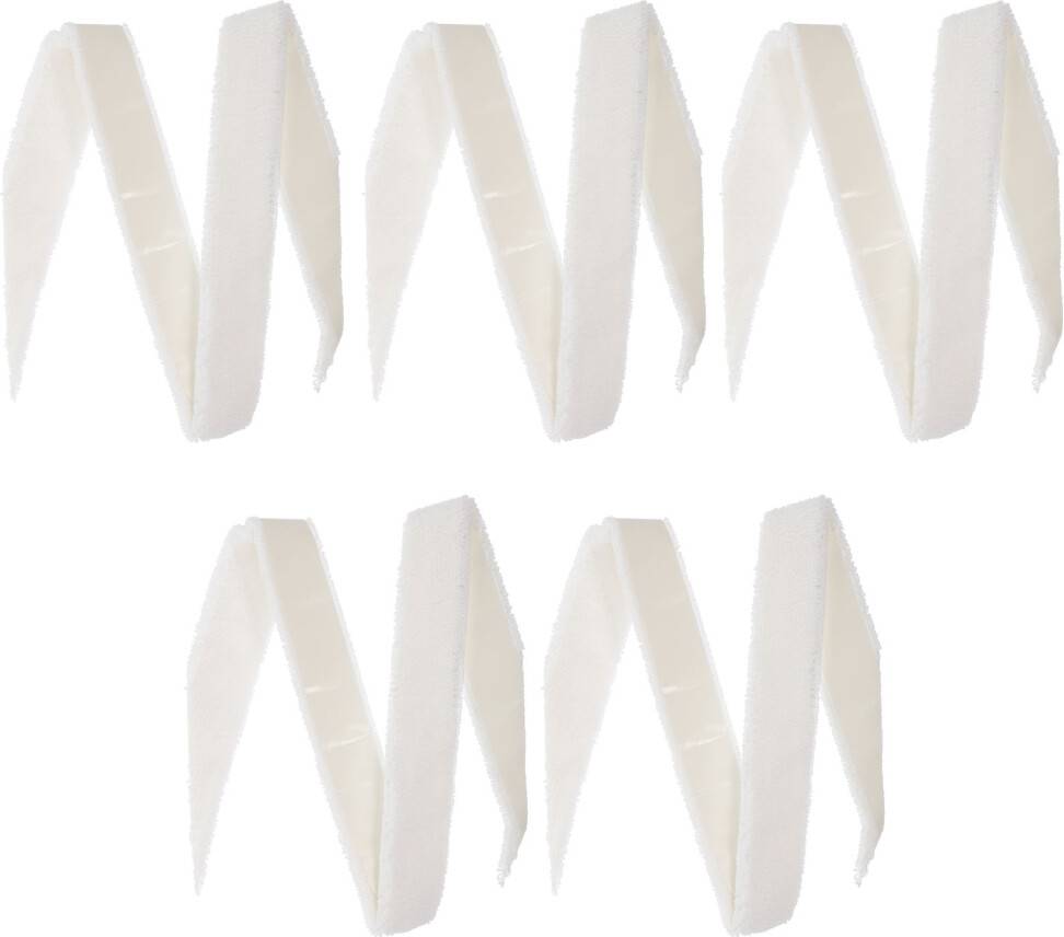 ABOOFAN 20Pcs White Racket Over Grip Tape