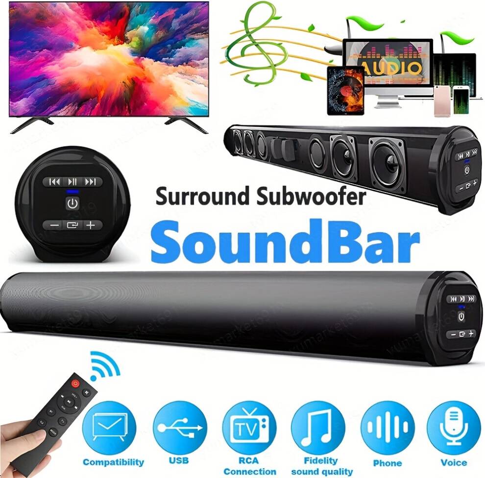 Multifunctional Soundbar Speaker System