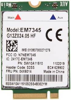 Wwan Em7345 4G LTE WWAN Card Module