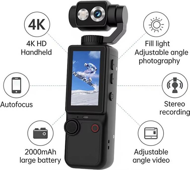 Q8 Handheld Outdoor Sports Camera