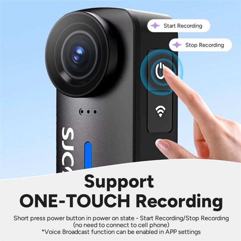 C110+ 4K Action Camera With Gyro Stabilization