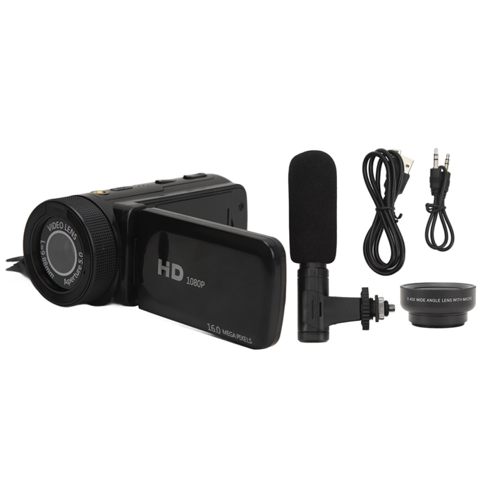 Video Camera Camcorder Supporting Stereo