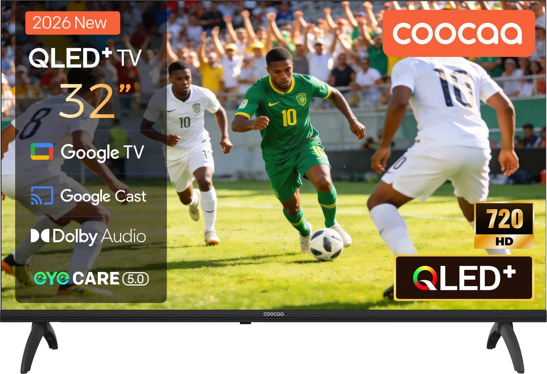32 Zoll QLED HD Smart TV HDR10