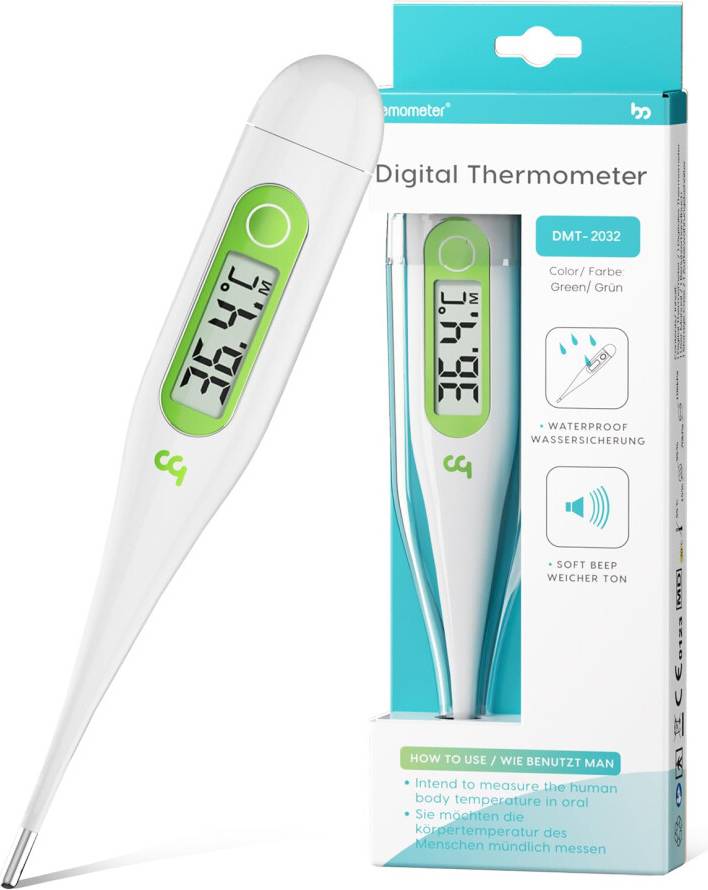 Oral Digital Thermometer Fast Switchable