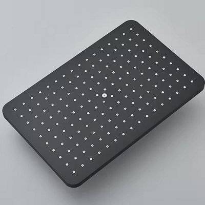 B&Q Large Flow Abs Rainfall Shower Head