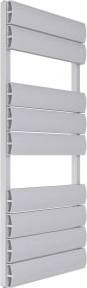 White Define Straight Single Panel Towel Radiator