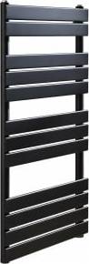 K-RAD Black Memphis Vertical Towel Radiator