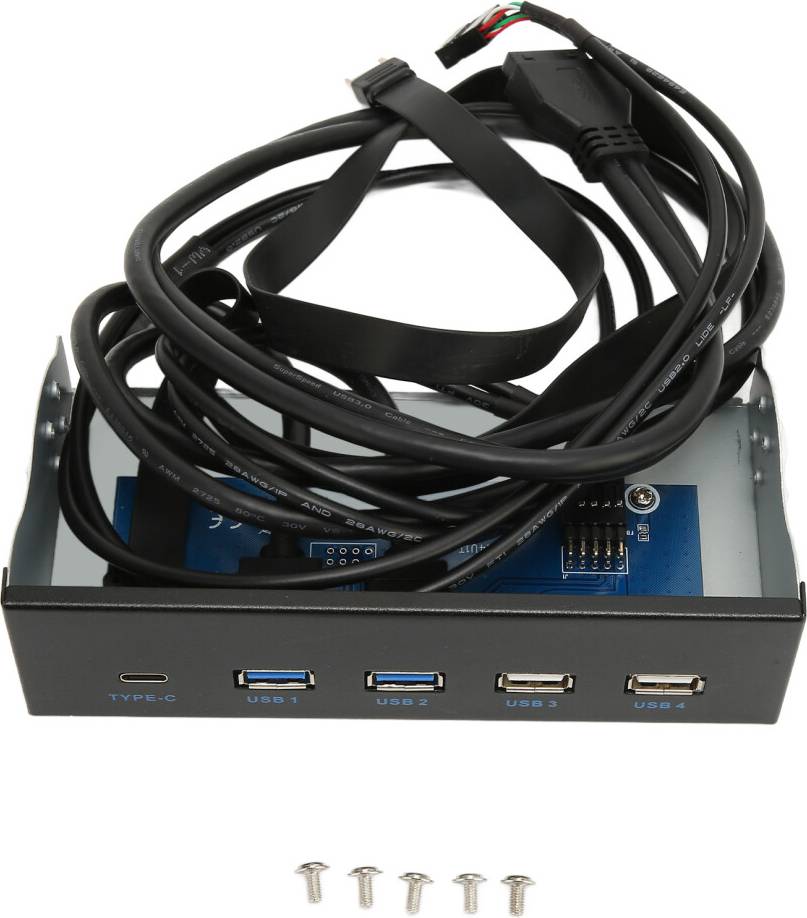 Front Panel USB Hub With Fast Charging Port