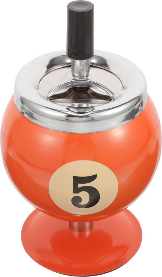 VILLCASE 3Pcs Assorted Color Iron Ashtray