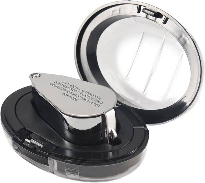 40x LED Pocket Magnifier Jeweller Eye Glass Loop