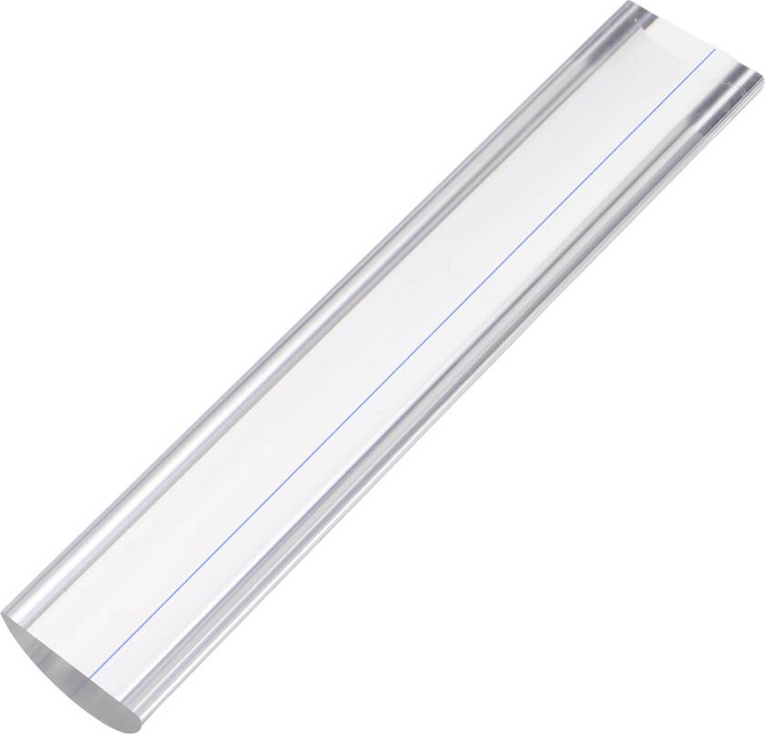 Clear Acrylic Line Reader with Guide