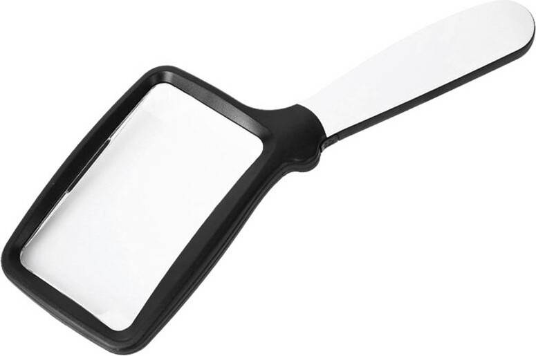 Typecat Square Hand-Held Foldable Magnifying Glass