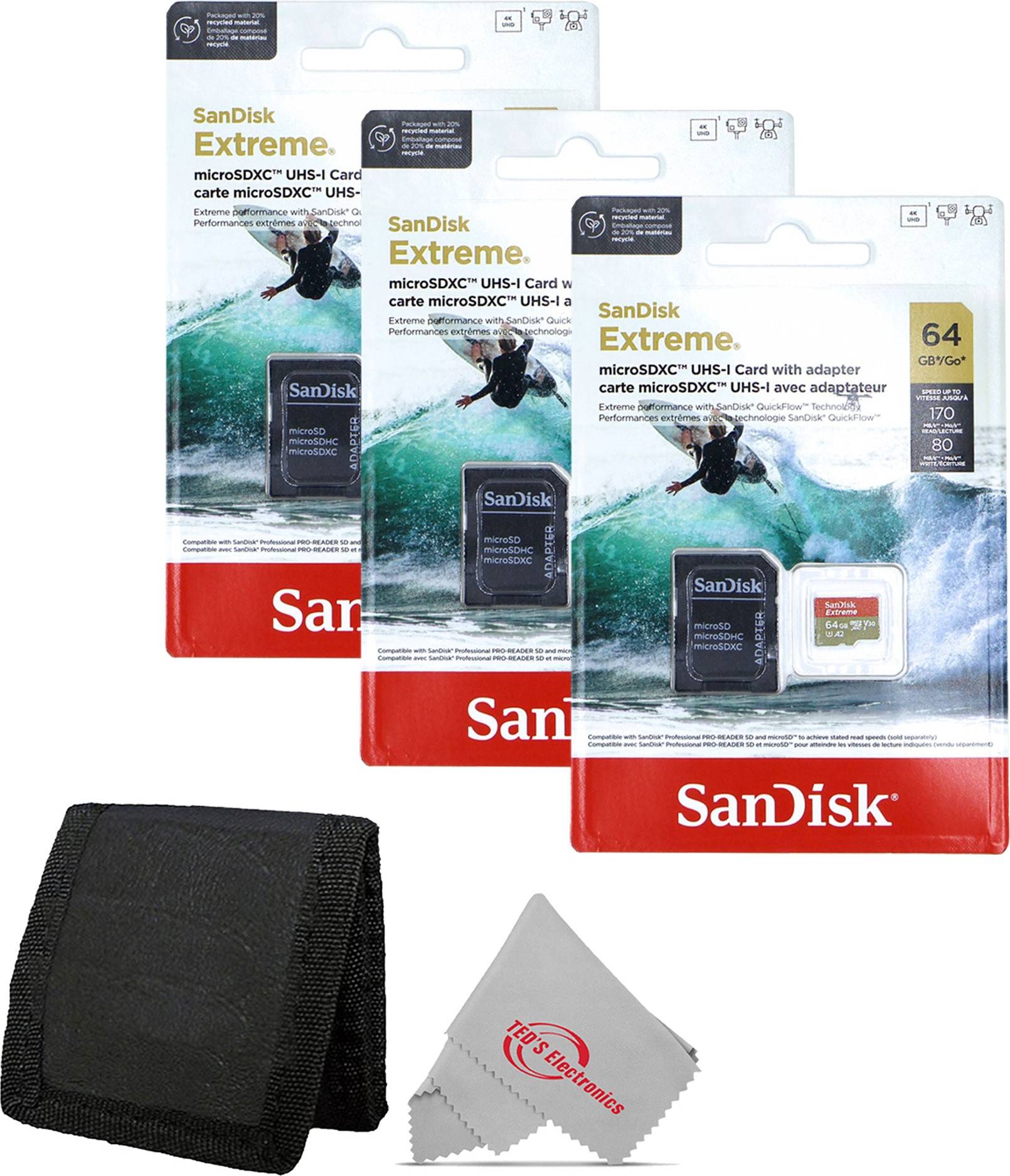 Micro sd cards SANDISK Micro SD Memory Card with Adapter