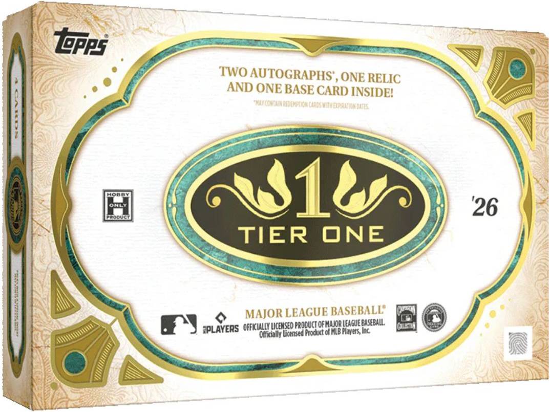 Hobby box Topps 2026 Tier One Baseball Hobby Box