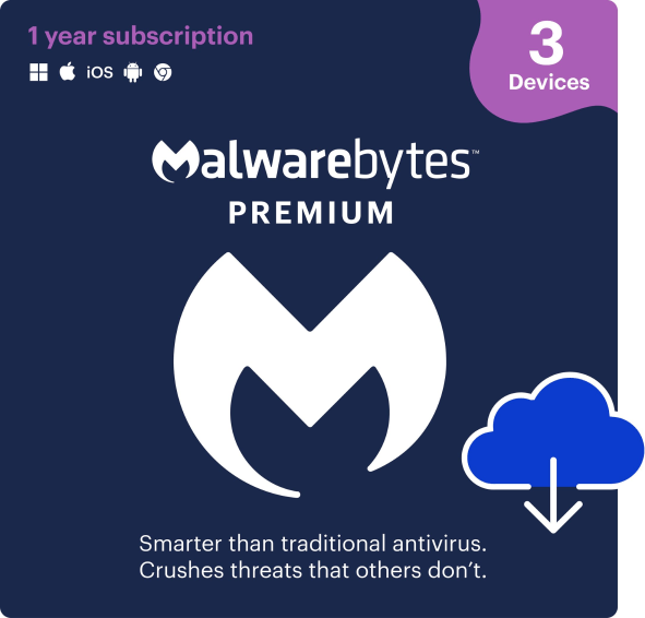Subscription Malwarebytes Premium 1-Year Subscription