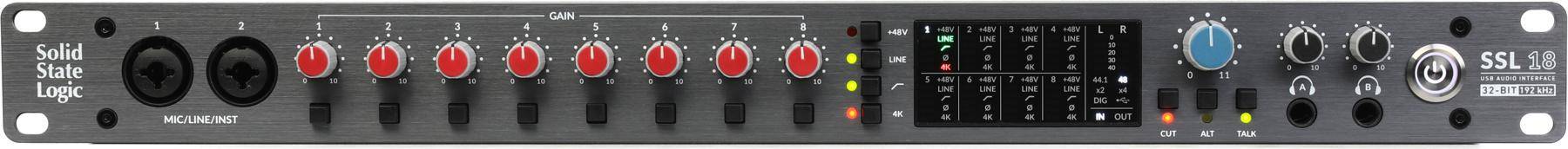 Usb c audio interface Solid State Logic SSL 18 USB-C Audio Interface
