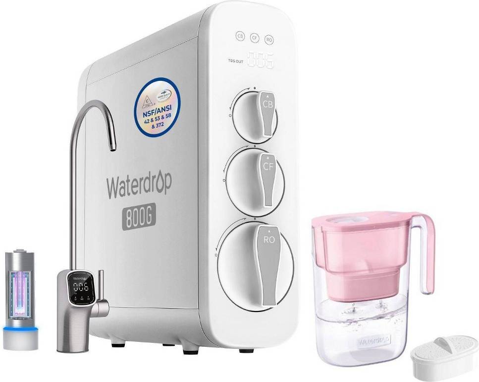 Ro water filter system Waterdrop G3P800 800 GPD RO System