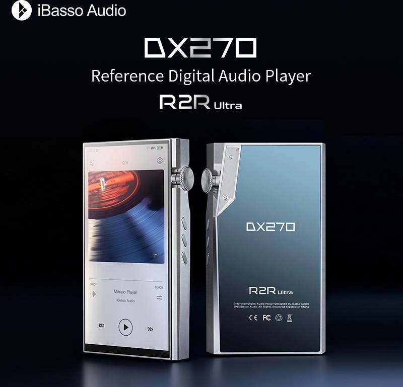 iBasso DX270 R2R Ultra Digital Audio Player Grey