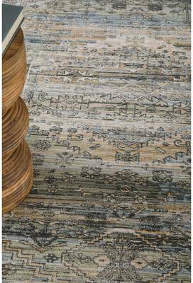 Grand Bazaar Edinburgh Machine Medallion Traditional Area Rug