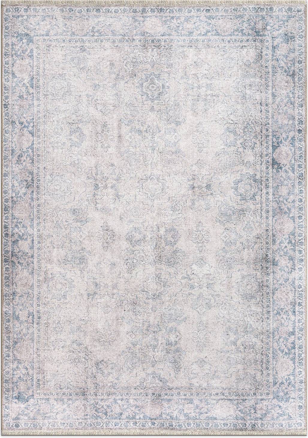 World Rug Gallery 9 x 12 ft Rectangular Blue