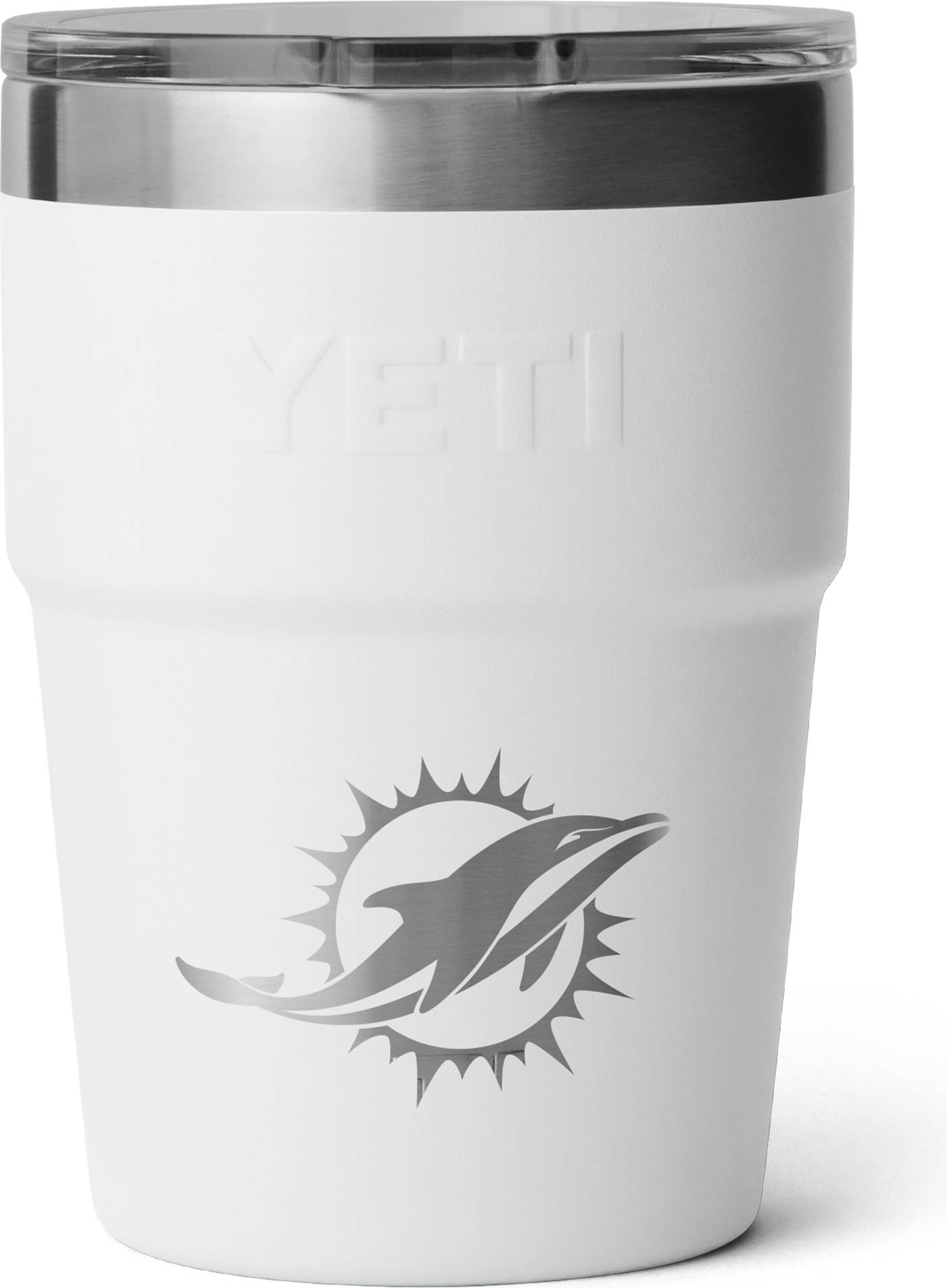Yeti Miami Dolphins 16oz Rambler Stackable Cup