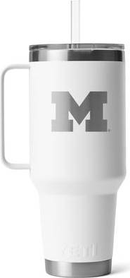 Yeti Michigan Wolverines Rambler Straw 42oz