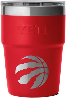Yeti Red Toronto Raptors 16oz Rambler Stackable