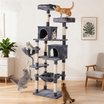 Cat tree tower CONCETTA 71 Inch Large Cat Tree Tower