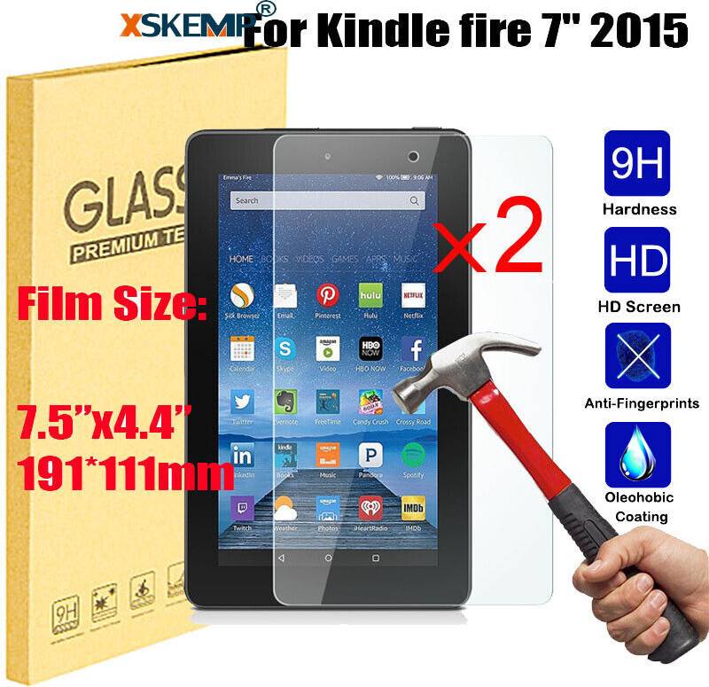 Tempered glass screen protector Xskemp 2pc Tempered Glass Screen Protector