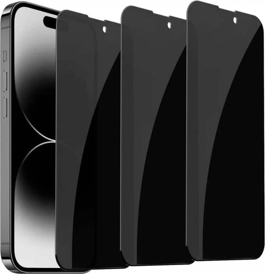 Iphone 14 screen protector Privacy Screen Protector Glass iPhone 14 Pro 3Pack
