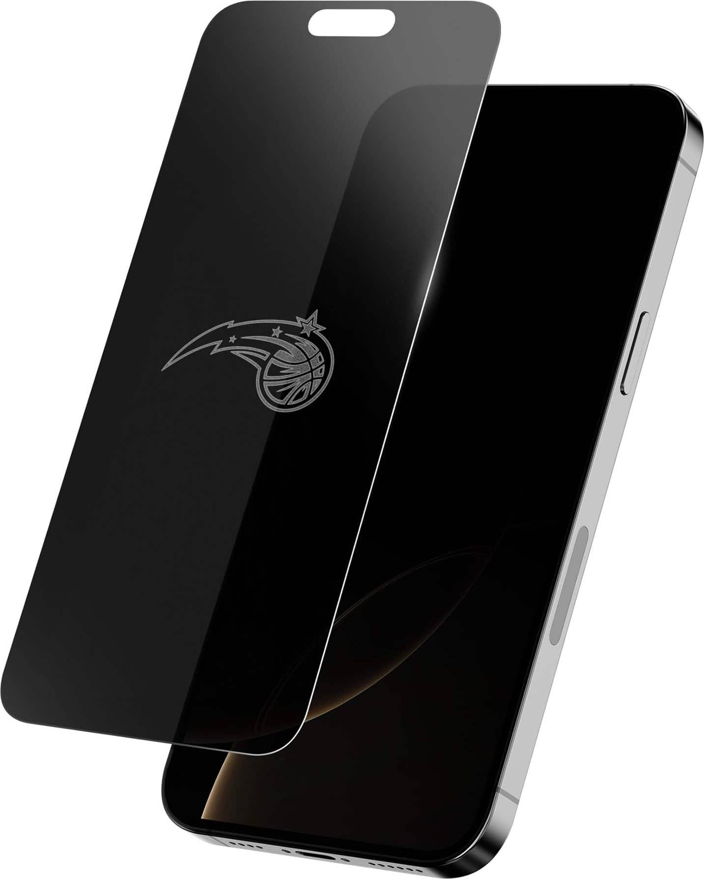 Iphone privacy screen Orlando Magic iPhone Privacy Screen Protector 15 Plus