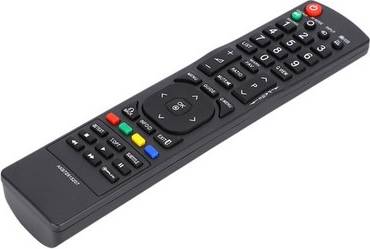 Replacement TV Remote Control - Black