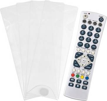 4pcs 8 x 3 Remote Control Cover Protector