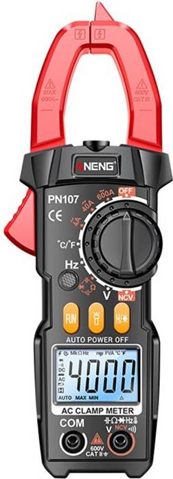 PN107 Digital Clamp Meter True RMS
