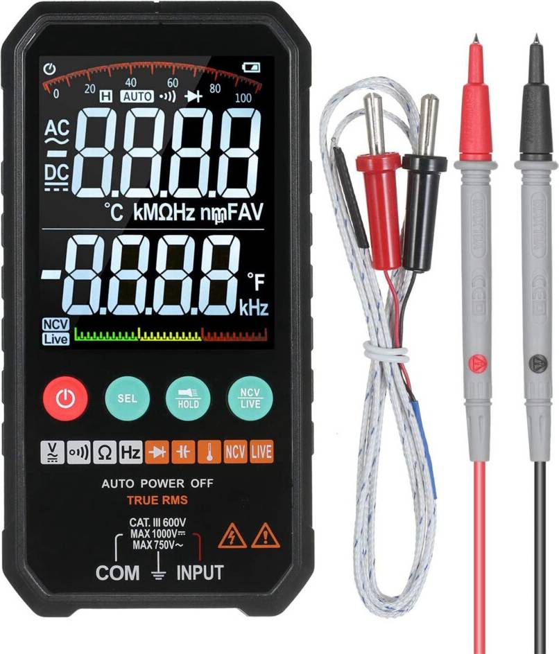 Torribaly Digital Multimeter 6000 Counts True RMS AC