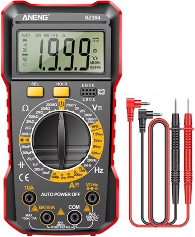 ANENG SZ304 Digital Multimete True RMS Tester