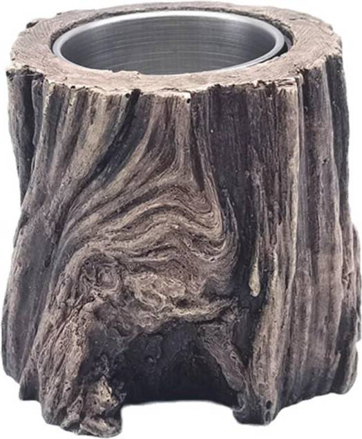 Tree Stump Table Fire Pit