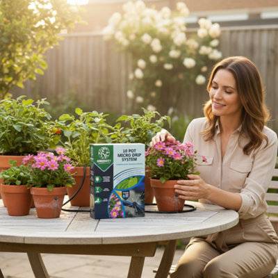 B&Q 10 Pot Micro Drip Irrigation System