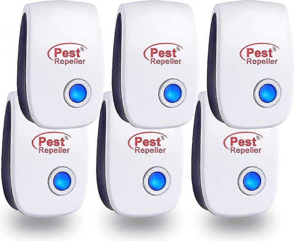 Ultrasonic Insect Rodent Repeller 6 Pack