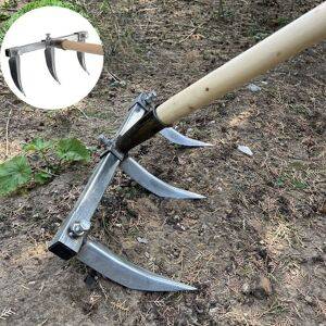Autrucker Agricultural Trench Rake Adjustable Steel