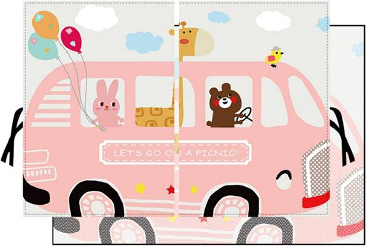 Car sunshade Magnetic Cartoon Car Rear Side Sunshade