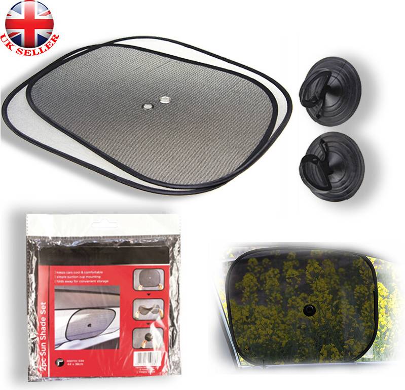 Car sun shade 2PCS Car Sun Shade Rear Side Windows