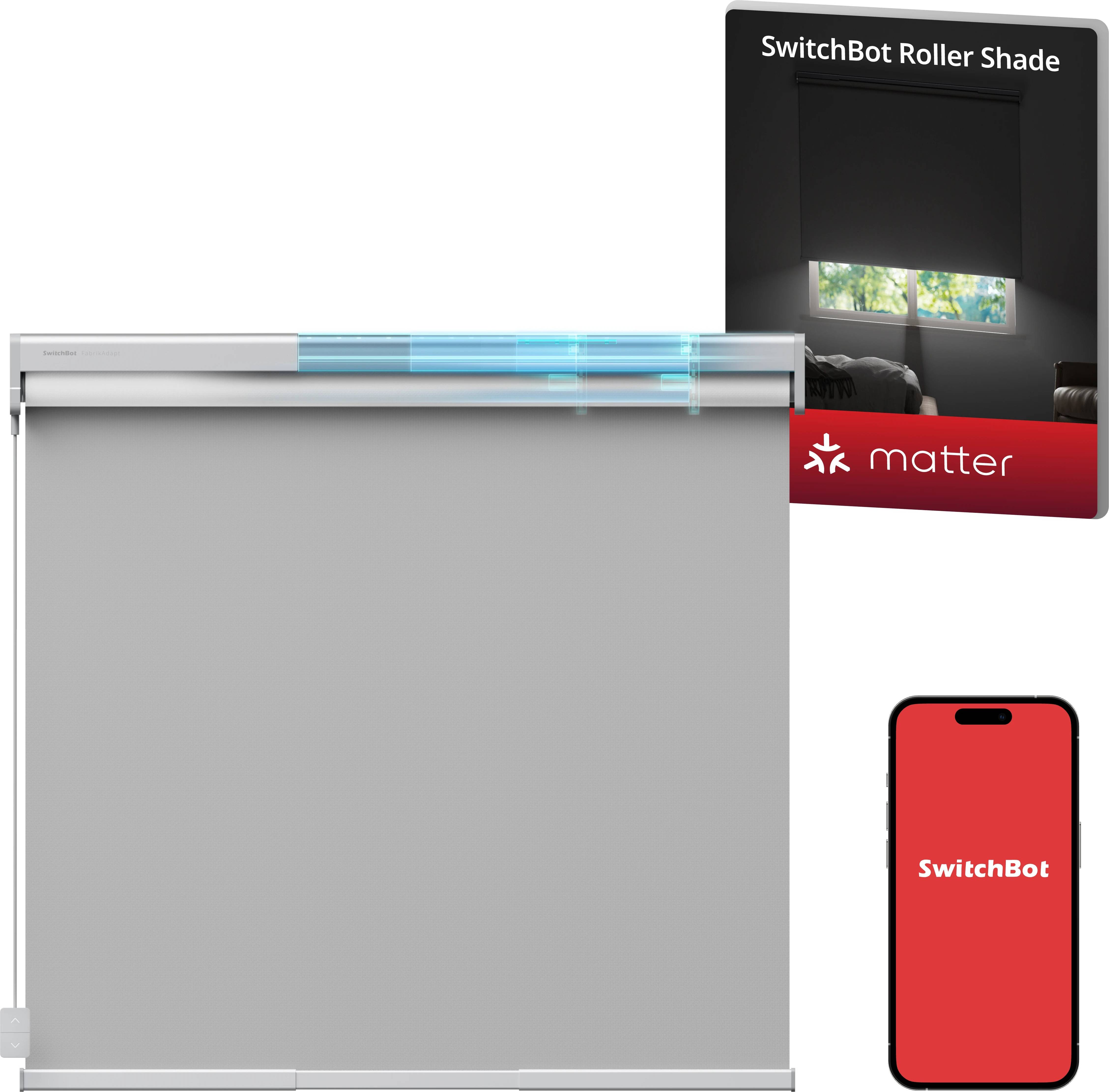 SwitchBot Rullgardin Grey S