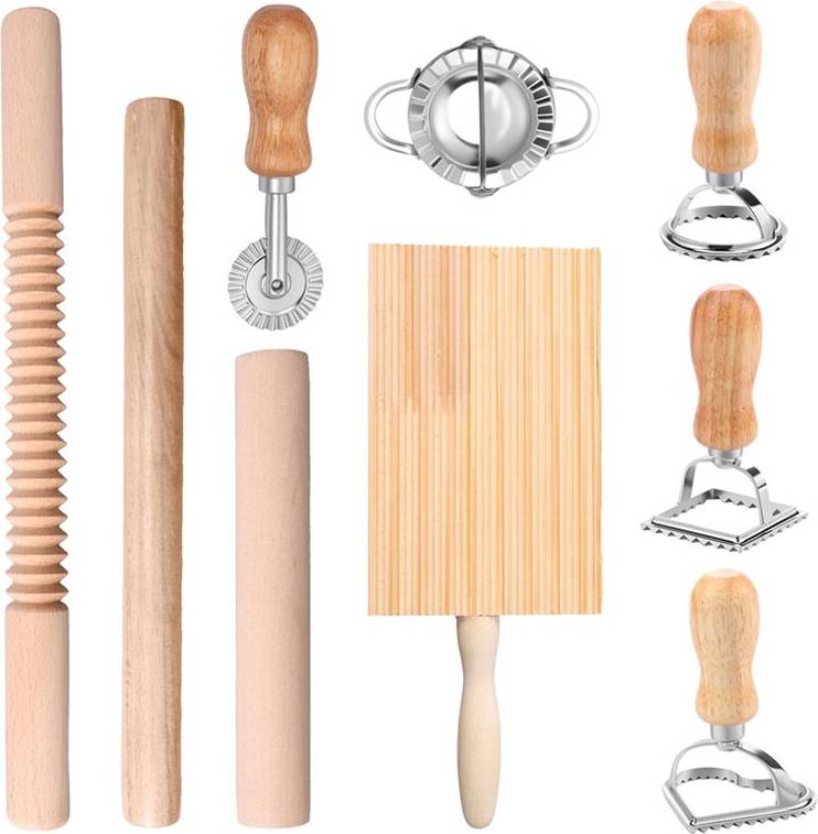Kepptory 9 Pcs Pasta Making Tools Kit
